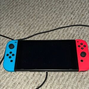 Nintendo Switch Handheld Console - Neon Blue and Red